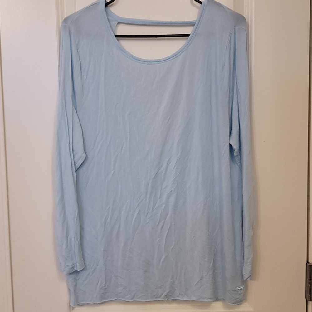 Pink by VS open back shirt
